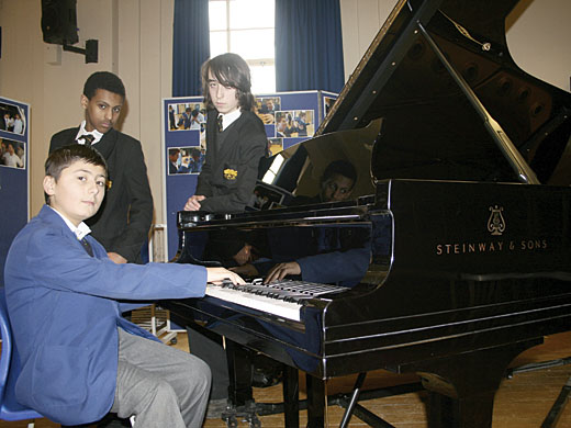William Ellis School’s secret Steinway set for encore after repair news021110_04