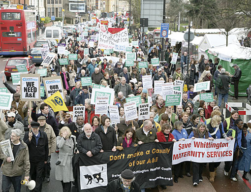 Minister Mike O’Brien in warning over Whittington Hospital news031110_02