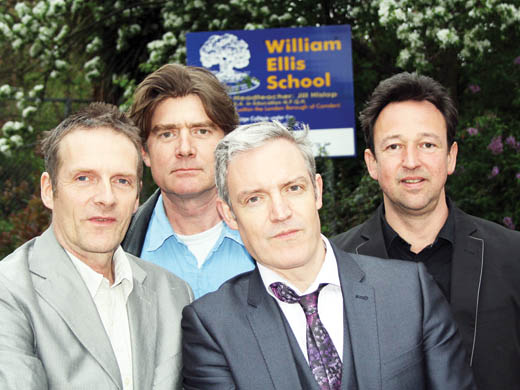 William Ellis school friends reform 35 years on from rock band split news042111_16