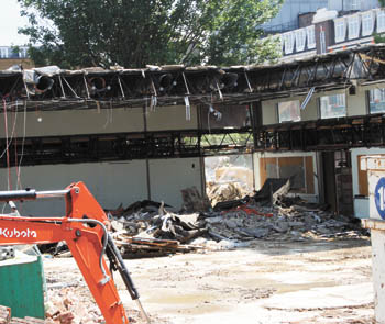 PROPERTY: Netley pupils on site to witness demolition of their primary school in preparation for a swathe of new facilities netley-demolition