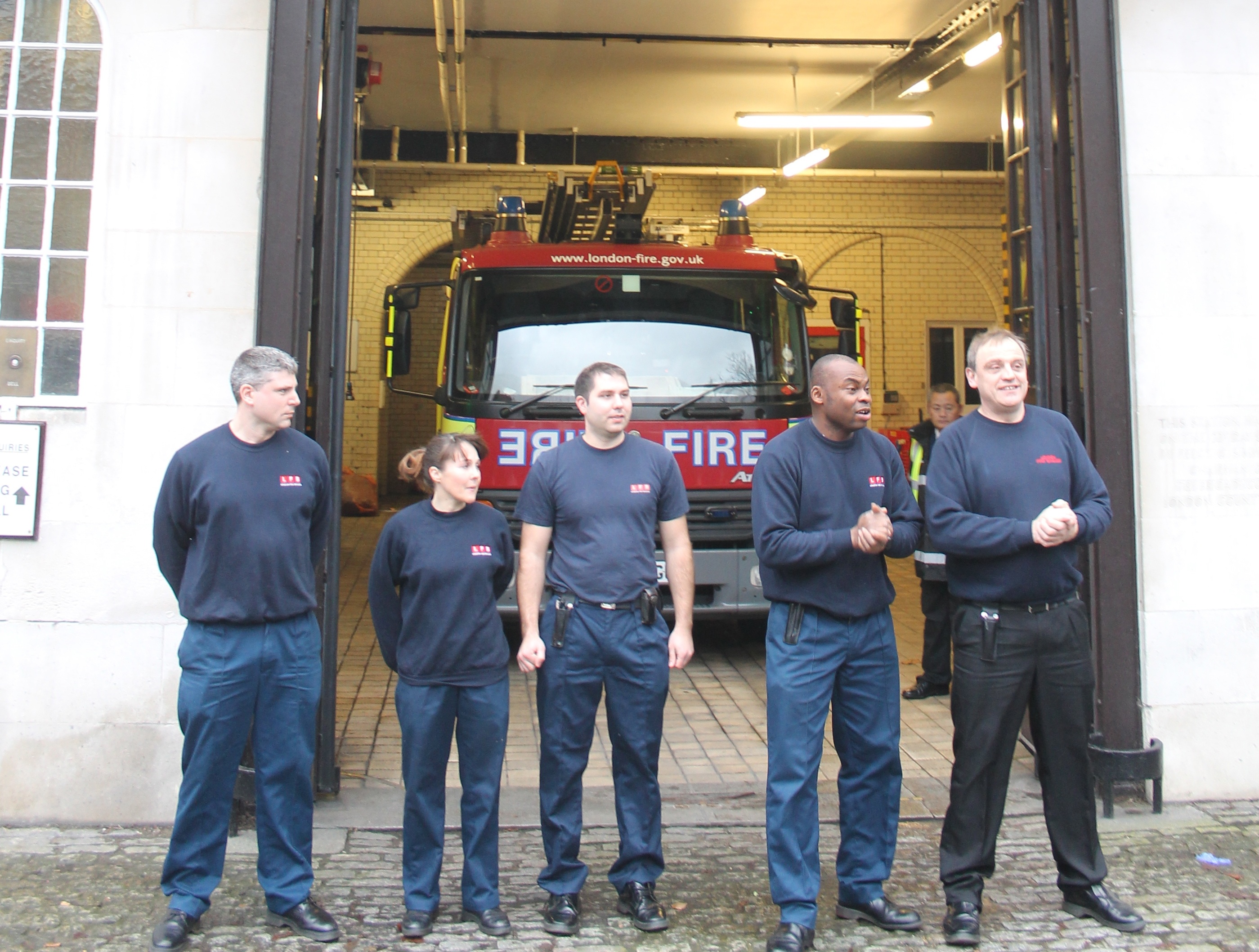 Three hours before their fire station is closed down, rescue crews save