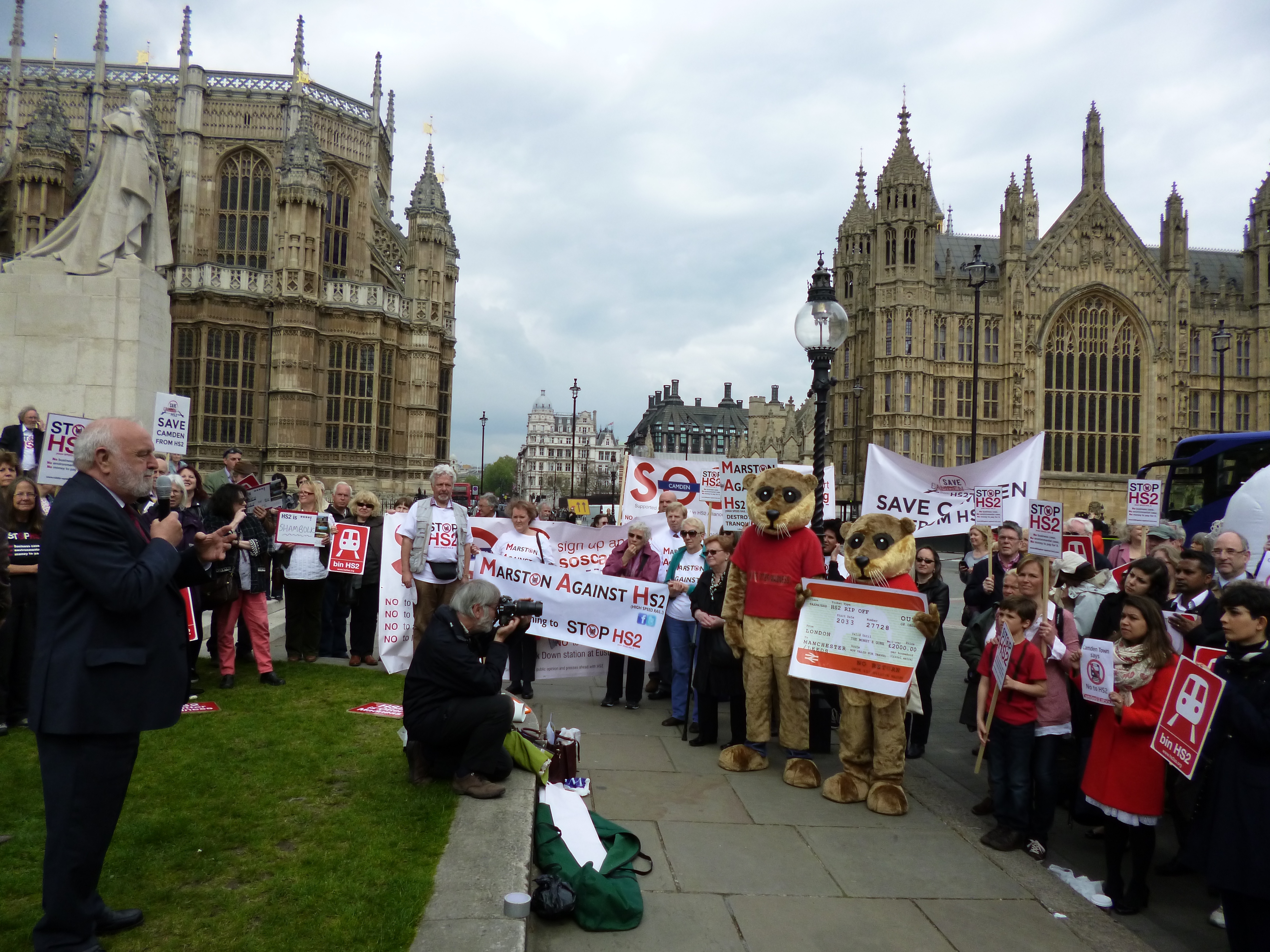 Frank Dobson: MPs who vote for HS2 will not be able to blame future cuts on austerity ForwebP1000275