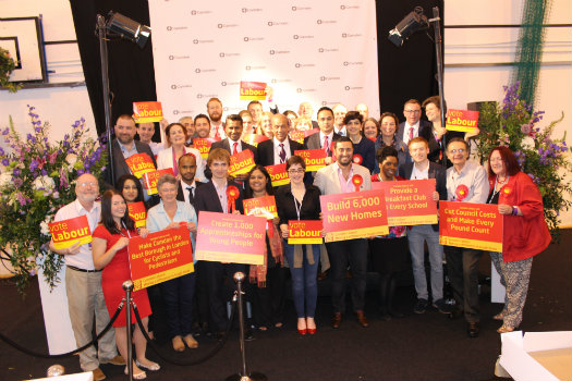 Camden Labour celebrates record-breaking win in Town Hall elections IMG_1784team