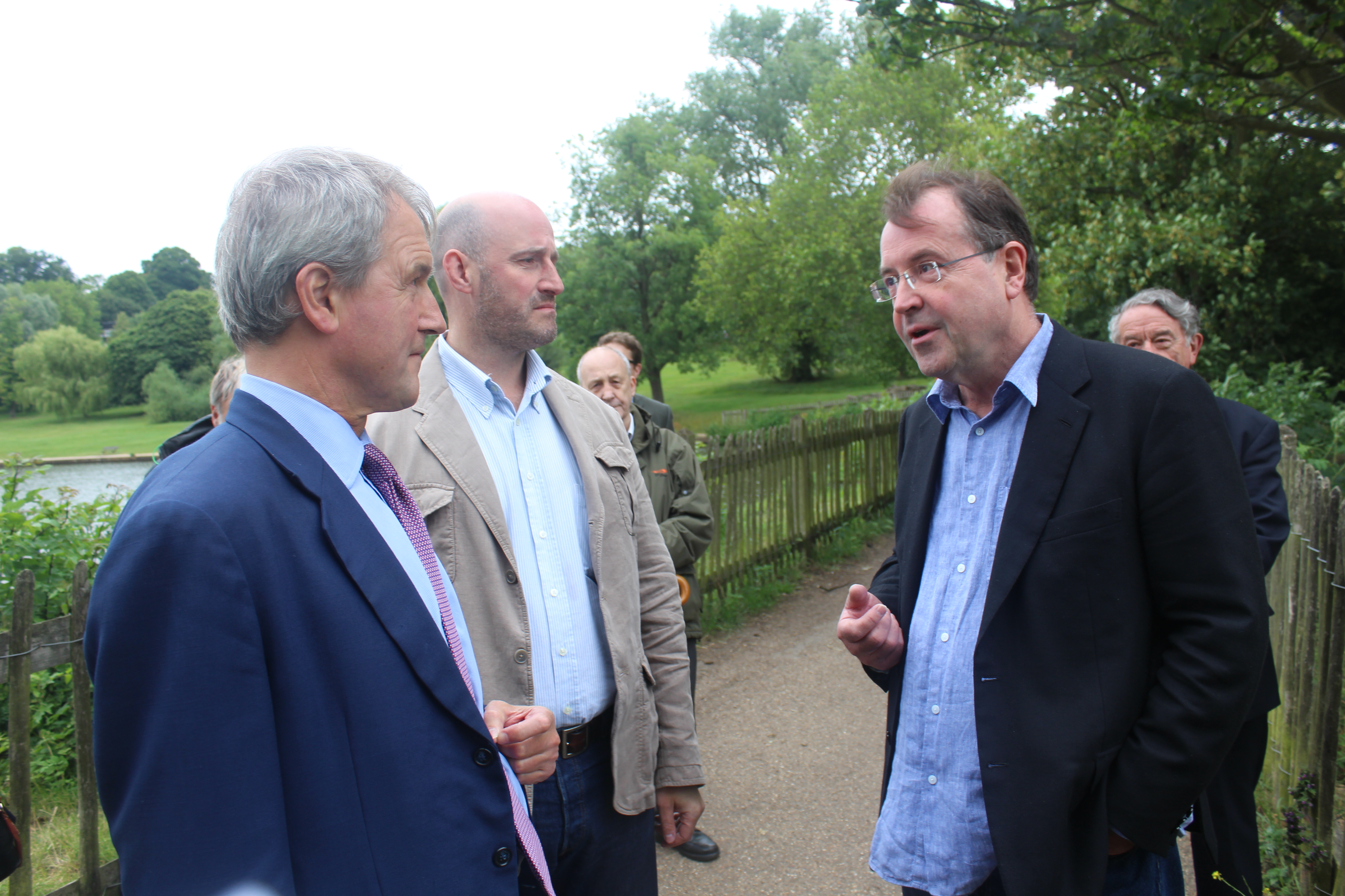 Hampstead Heath dams project plans lodged at Town Hall IMG_2298