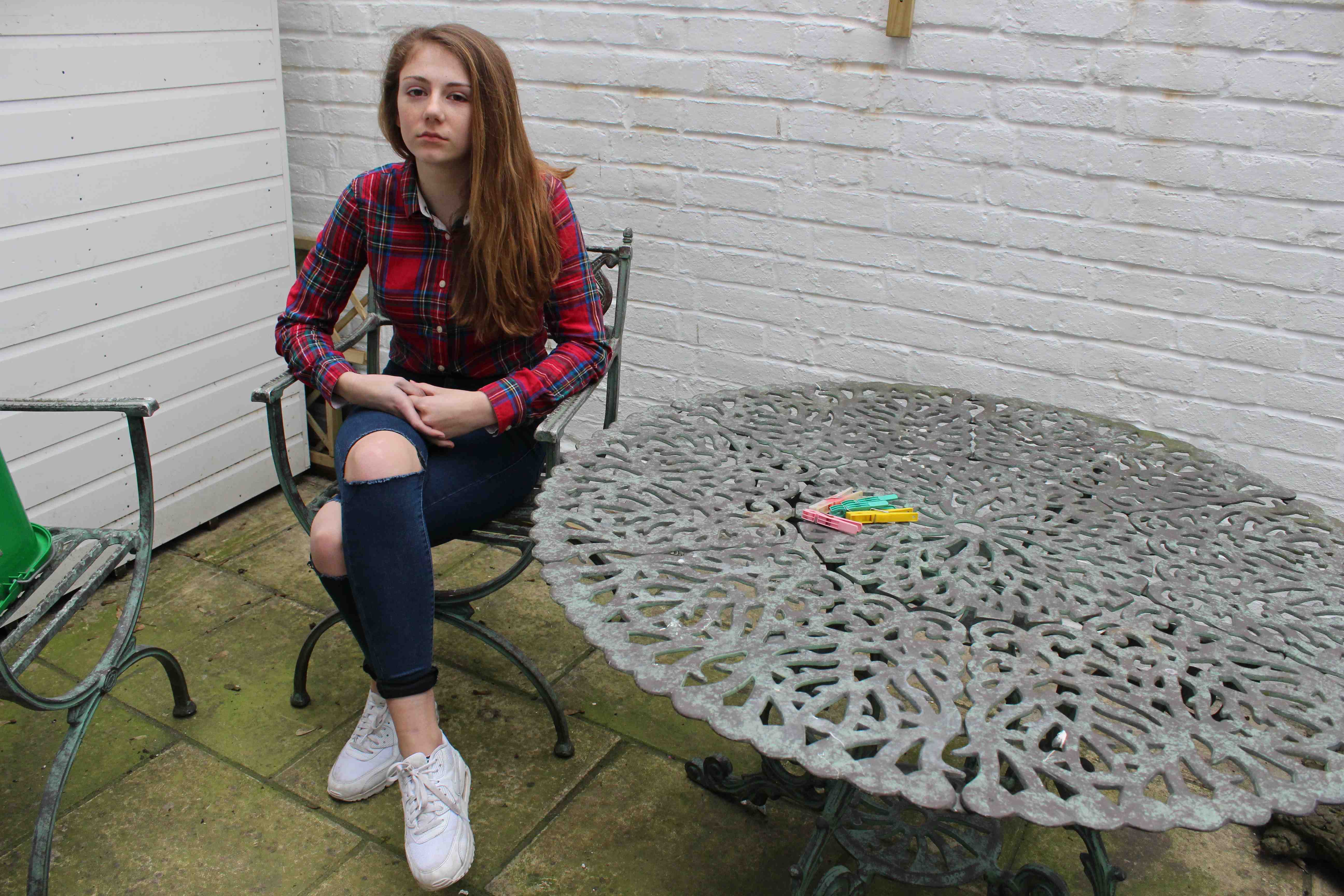 Pupils claim ban on ripped jeans stems from Ofsted attack on school's