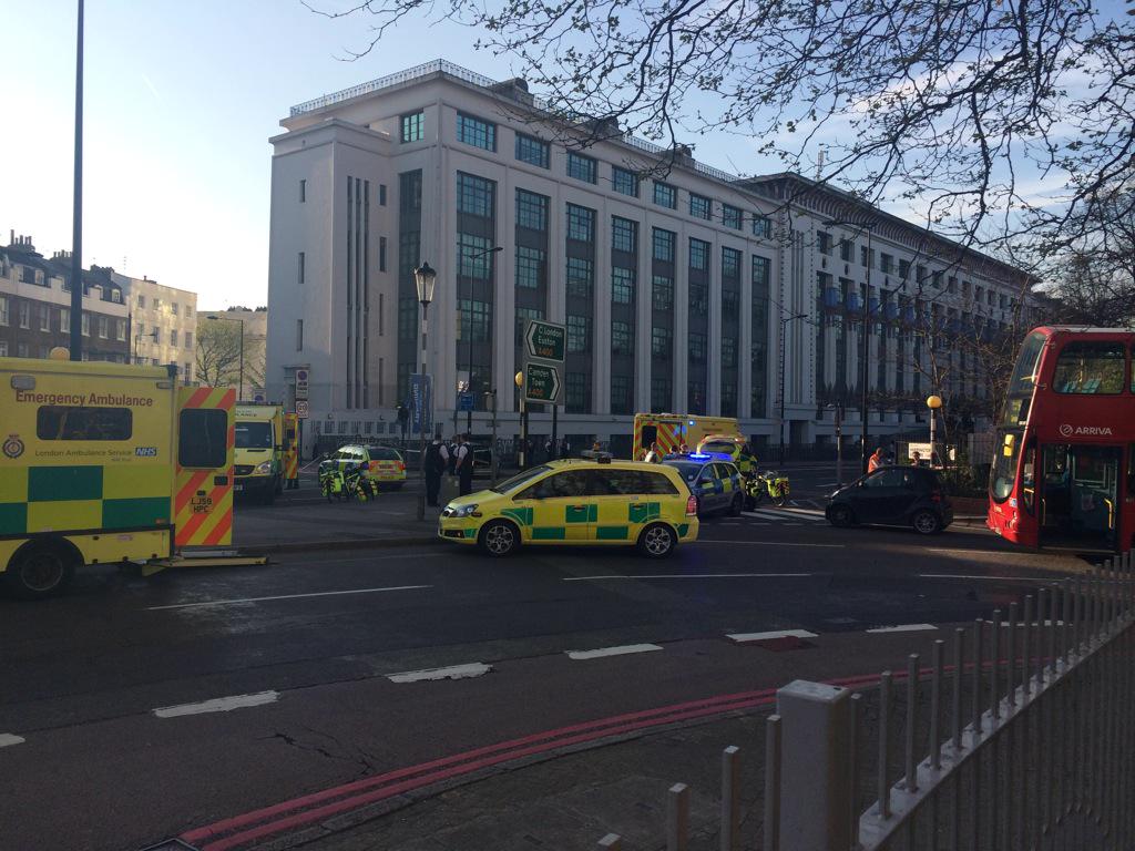 Four in hospital Driver ‘in his 90s' in serious collision with mum and