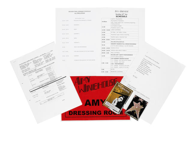‘Camden Town Ain’t Burning Down’: Amy Winehouse battle cry prompt to go under the hammer AmyWinehouseauction-credit-Bonhams