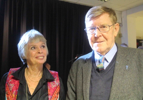 Live from Primrose Hill Library, cinema audiences tune into Alan Bennett’s diaries talk After the broadcast:Alan Bennett with Marijke Good, the library’s chairwoman