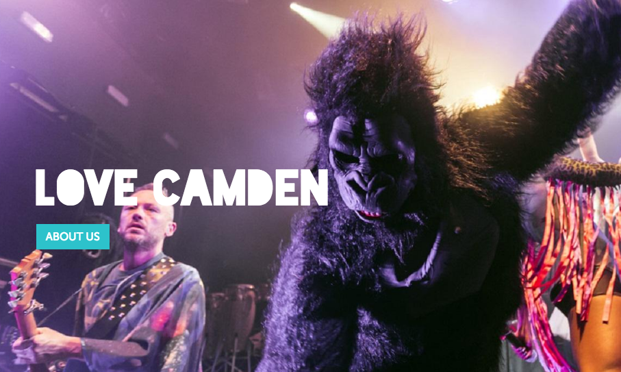 Love Camden website