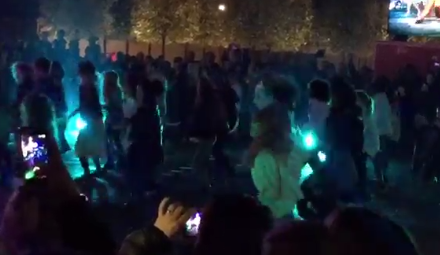 Thriller flashmob King's Cross