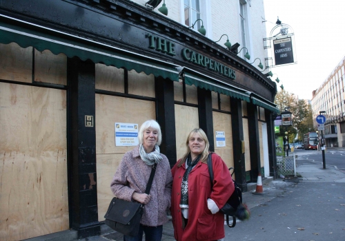 Carpenters Arms: Elisabeth Bond and Jacqueline Pursey