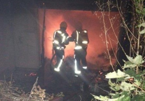 Blaze on Rowley Way Estate sparked by ‘stray firework’ Rowley Way Estate