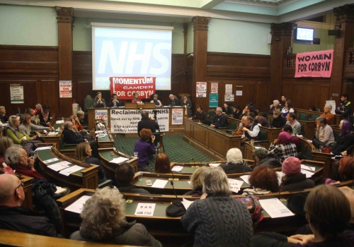 Momemtum Camden NHS meeting
