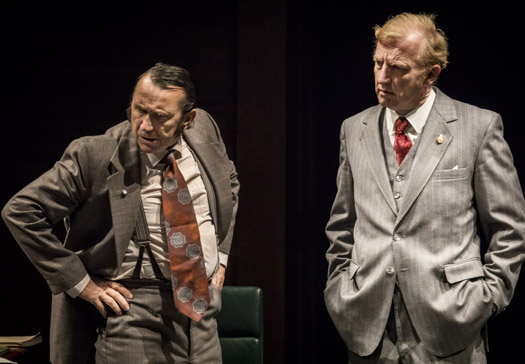 THIS HOUSE by Graham,       , Writer - James Graham, Director - Jeremy Herrin, Designer - Rae Smith, Lighting - Paule Constable, Chichester Festival Theatre, 2016, Credit: Johan Persson/
