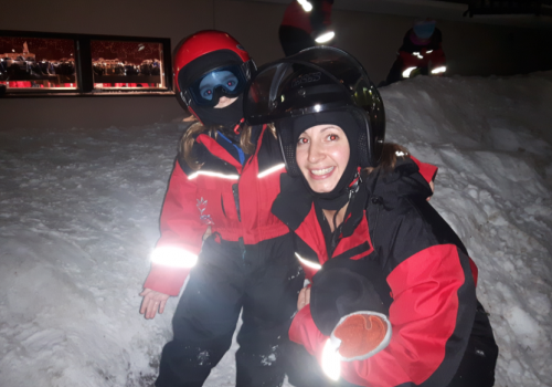 Lost in Lapland: Mother calls for holiday refund after daughter goes missing on Northern Lights sleigh trip Charli Faux with daughter Scarlett, Lapland, Finland