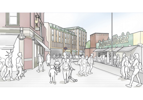 Camden Town tube TFL plans for Buck Street Jan 2017