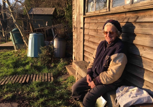 Ray Long, Ray Long, from the Fitzroy Park Allotments Association