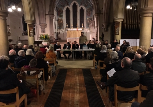 Swains Lane development meeting