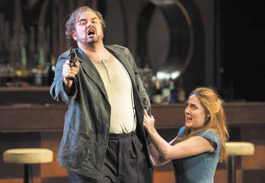 Review: Rigoletto, at the London Coliseum 'Rigoletto' Opera directed by Jonathan Miller performed by English National Opera at the London Coliseum, UK