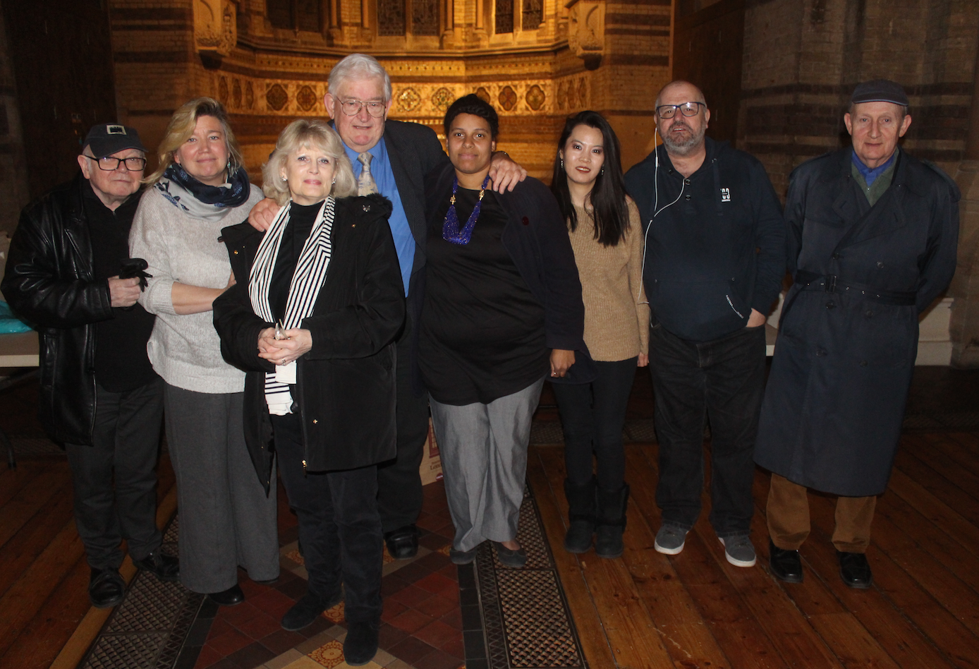 Bins meeting St Stephen's Church