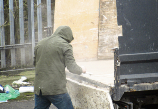 Hooded fly tipping new