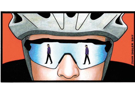 Pedestrian Safety Cartoon