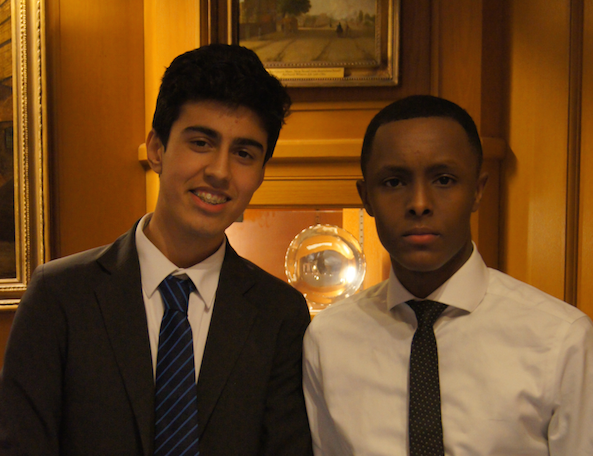 Youth MP: Aziz Saiq and Mohammed Awale