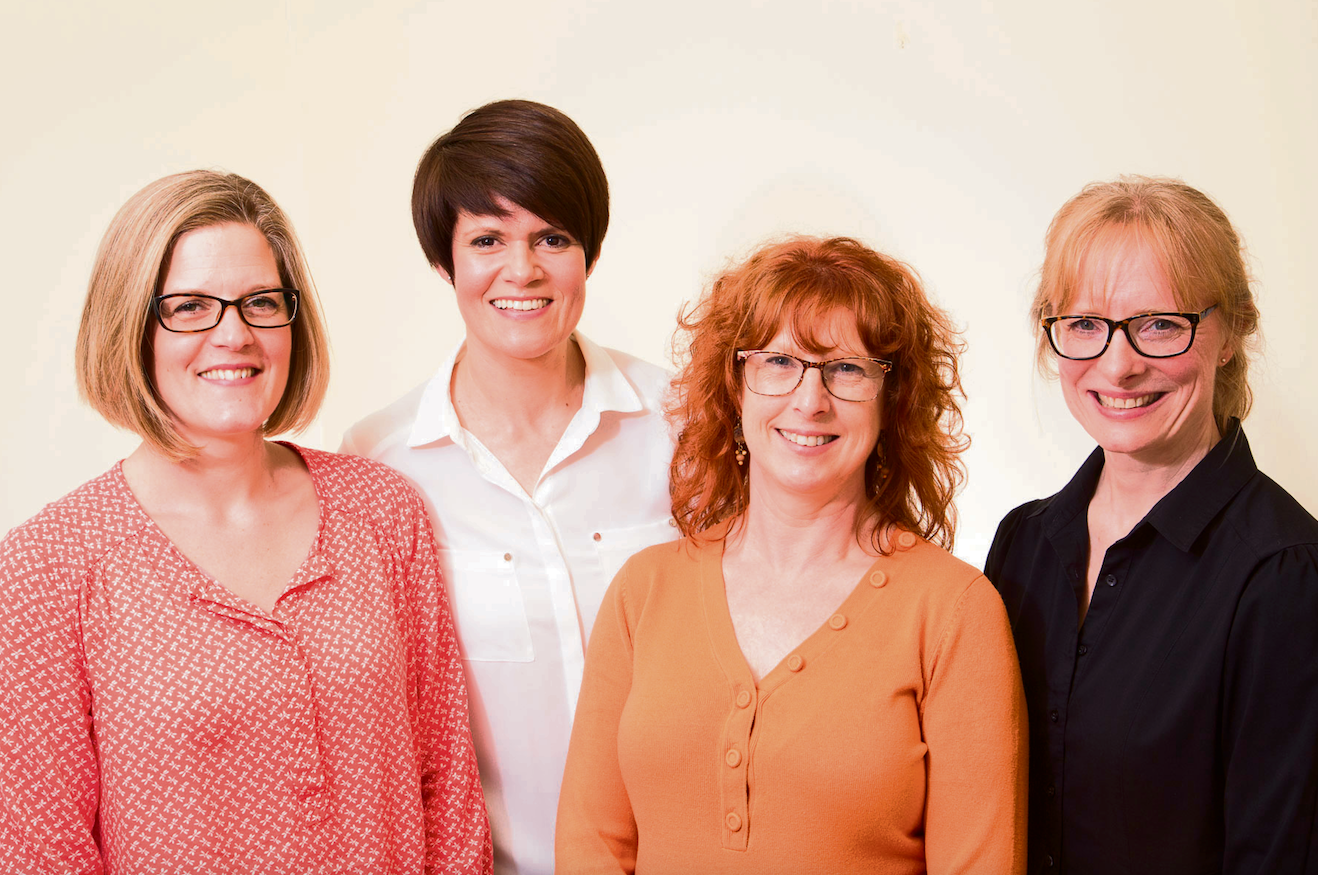 The Royal Free Hospital’s advanced clinical practitioner team: Sian Bamford, Emma Brooks, Dee Austin and Nicola Akehurst