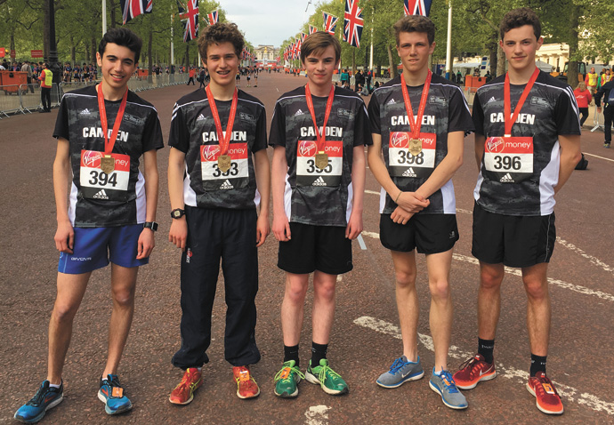 Camden marathon BoysU17