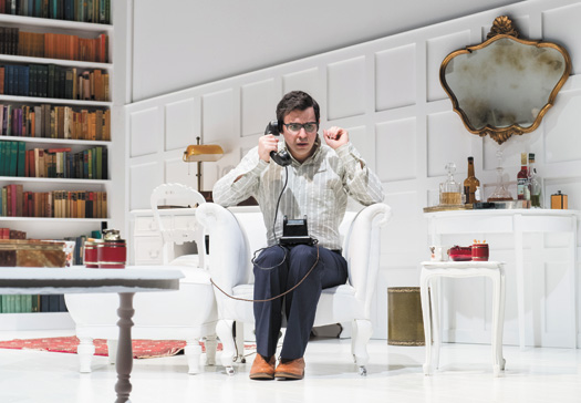 Review: The Philanthropist at Trafalgar Studios The Philanthropist_Simon Bird_Photo Credit Manuel Harlan