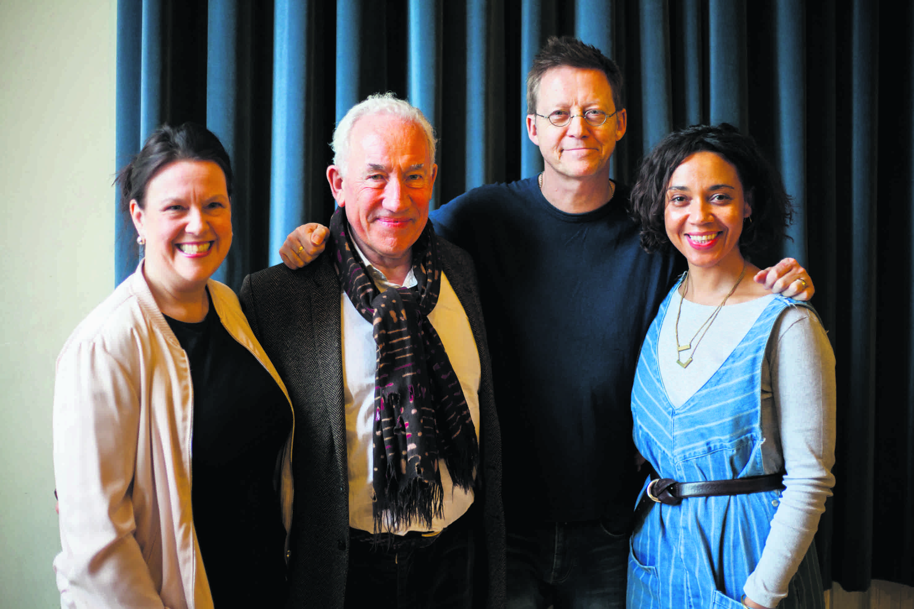 Got Carter! Simon Callow helps welcome new director at arts college WAC