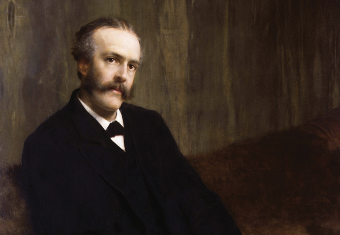 Arthur Balfour by Sir Lawrence Alma Tadema