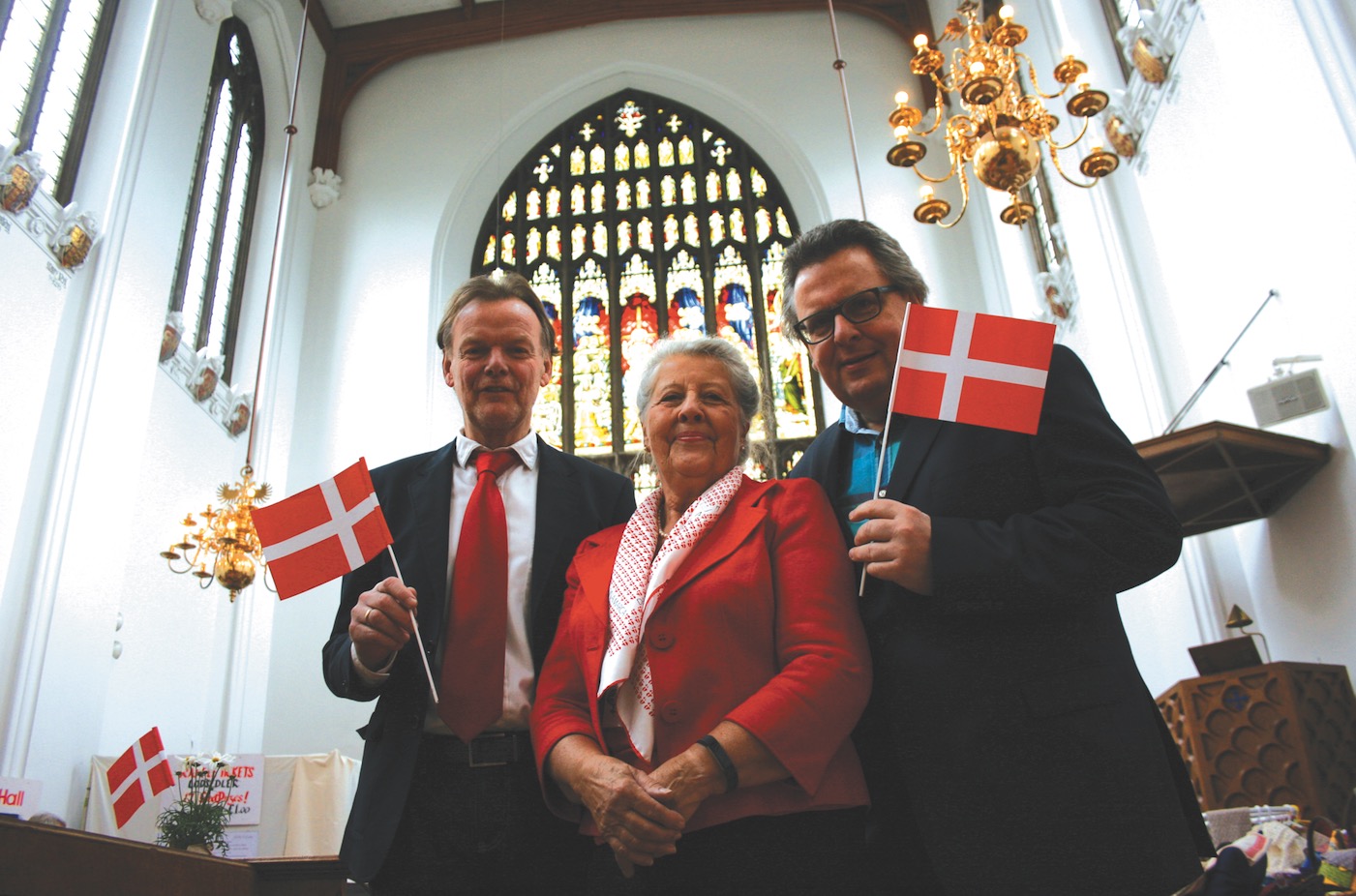 Antiques Roadshow Tharp returns to open Danish church’s summer bazaar Lars Tharp at Danish Church of Saint Katharine