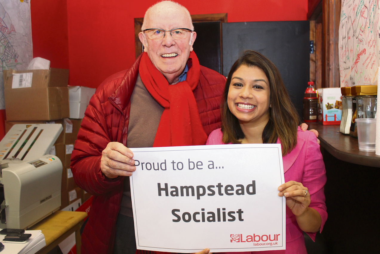 Richard Wilson with Tulip Siddiq