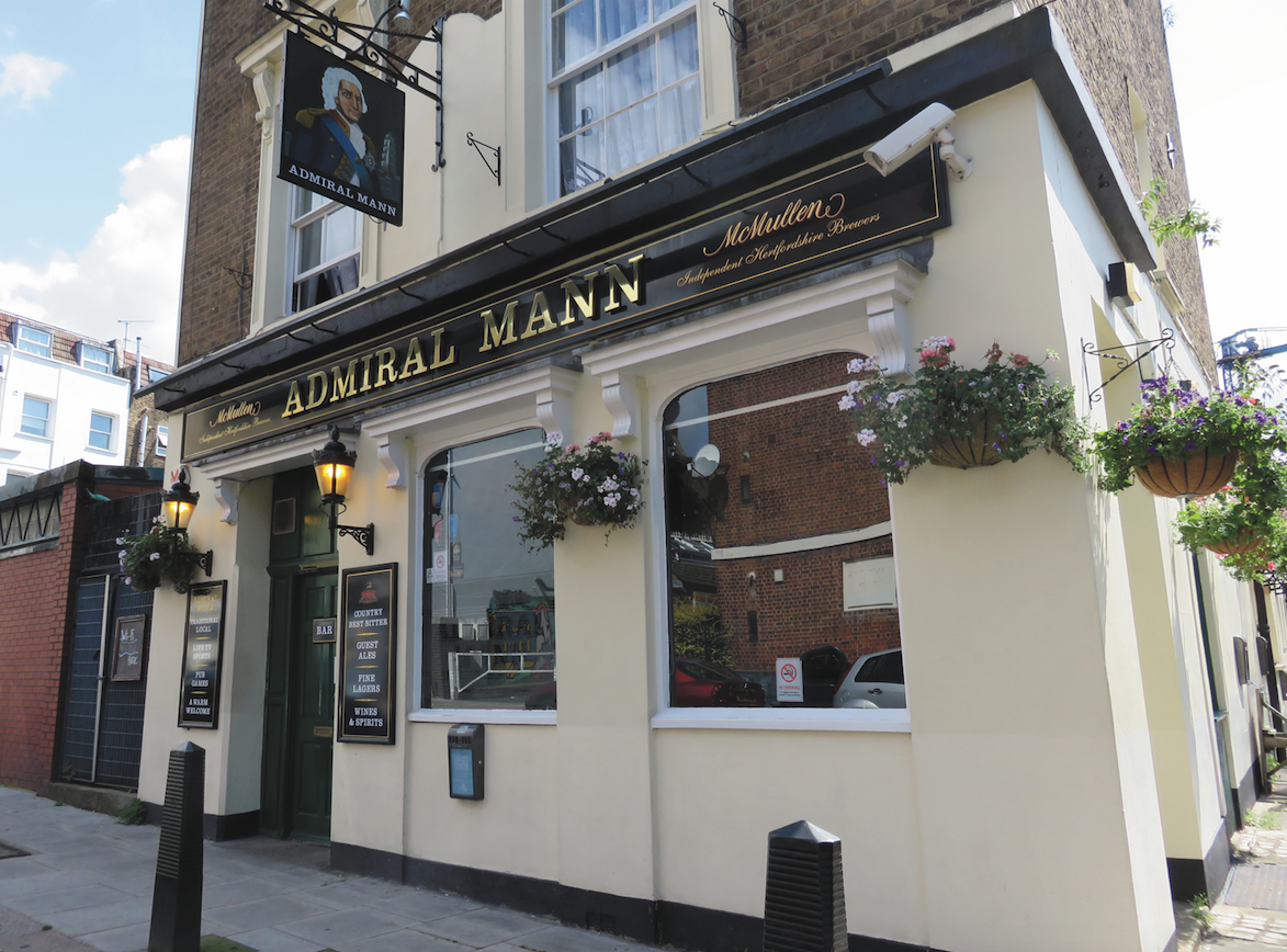 Admiral Mann (before it closed)