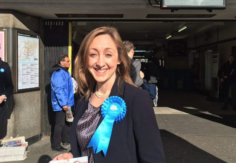 Leader of Conservatives in John Lewis Oxford Street stampede panic Claire-Louise Leyland