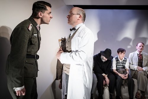 Review: Incident at Vichy, at King’s Head Theatre Henry Wyrley Birch and Timothy Harker