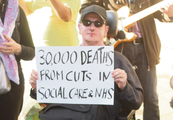 After biting Tory cuts, it’s goodbye to unelectable austerity Protest cuts IMG_5554