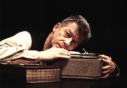 John Hurt in Krapp's Last Tape