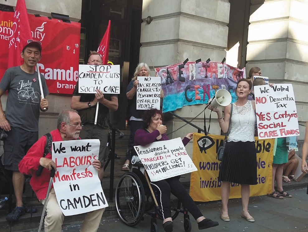 netherwood protest June 2017