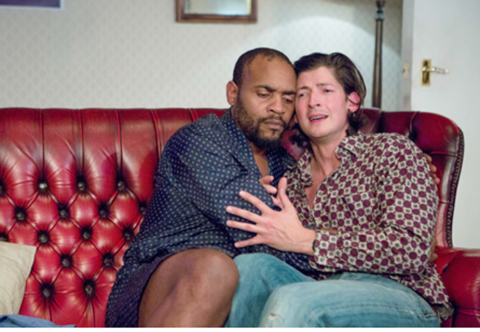 Coming Clean_Jason Nwoga as Greg and Lee Knight as Tony. Credit Paul Nicholas Dyke