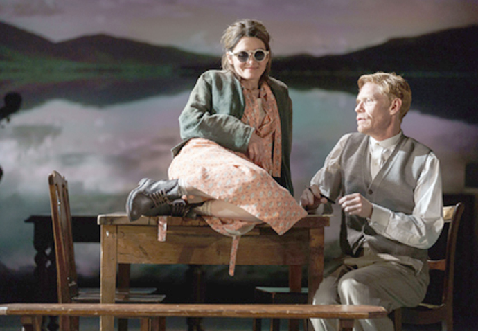 Review: Girl From the North Country at the Old Vic Girl from the North Country_Shirley Henderson and Michael Shaeffer