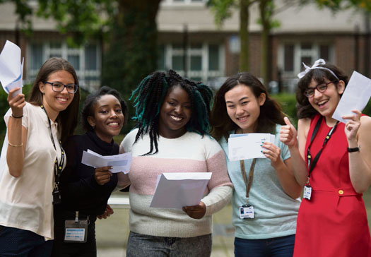 WKC A Level Results Day reportage 004