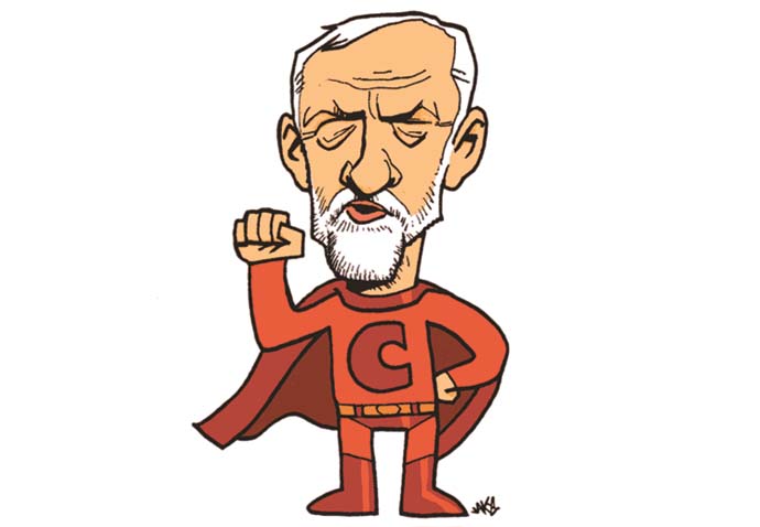 From laughing stock to comic book hero Corbyn comic 2