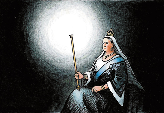 Queen Victoria Cartoon