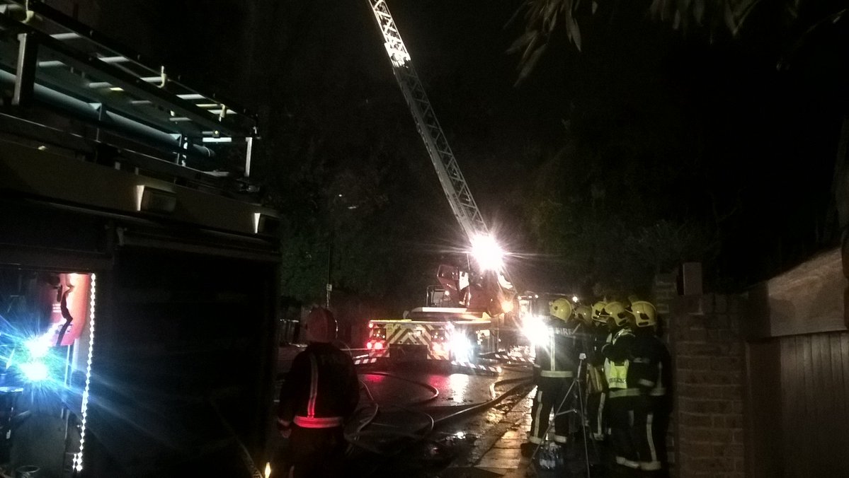 Daleham Gardens fire