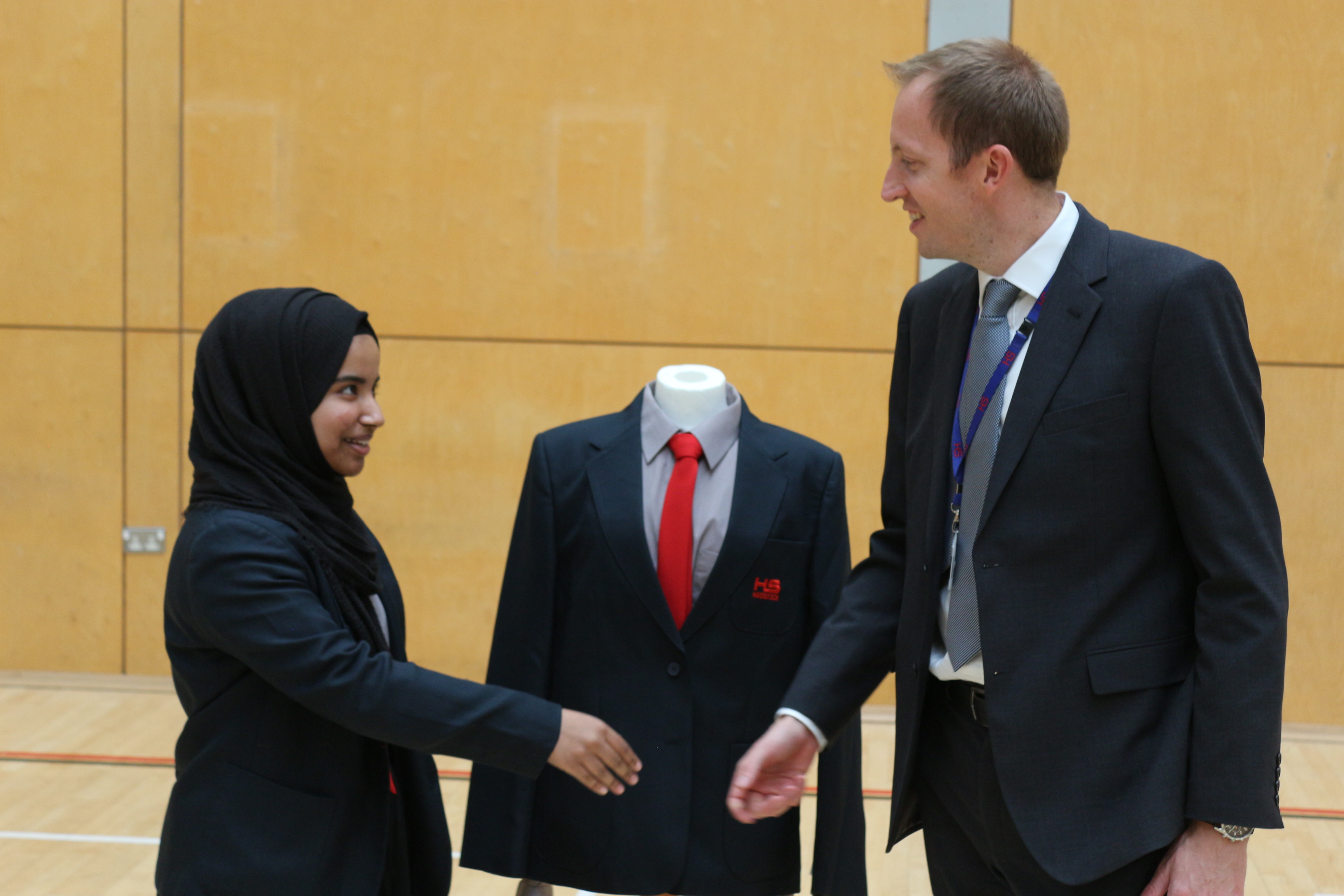 James Hadley prefect ties Haverstock
