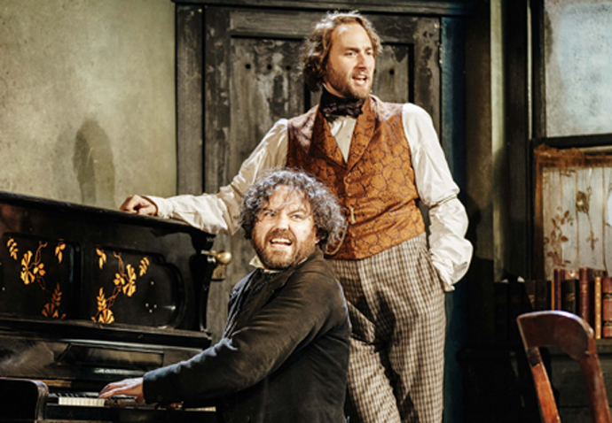 Rory Kinnear and Oliver Chris photo by Manuel Harlan
