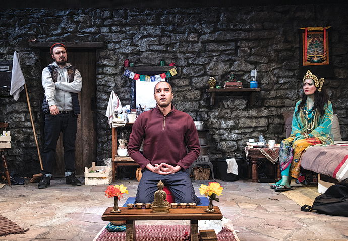Review: The Retreat, at Park Theatre 200 Samuel Anderson in THE RETREAT. Photo Credit Craig Sugden