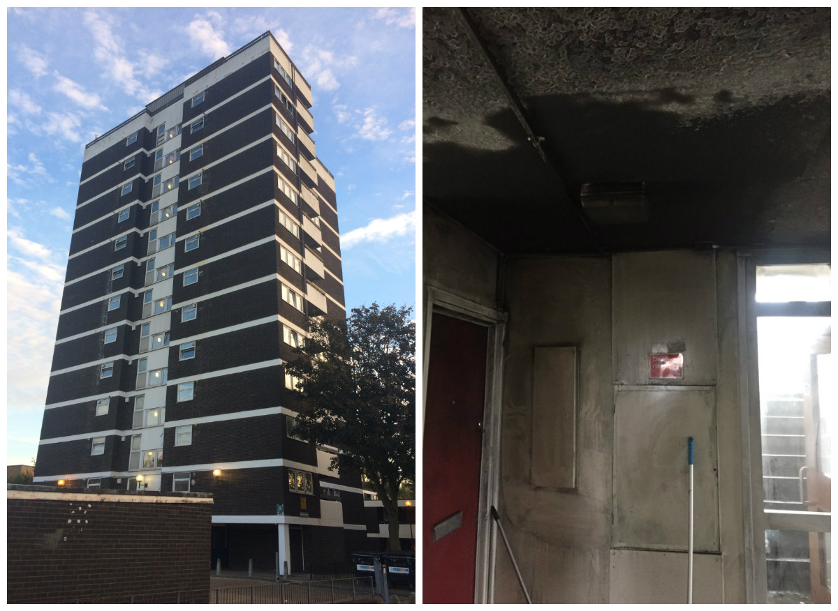 Monmouth House fire